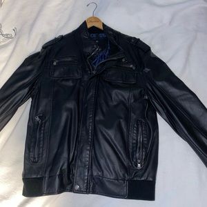 Calvin Klein leather jacket